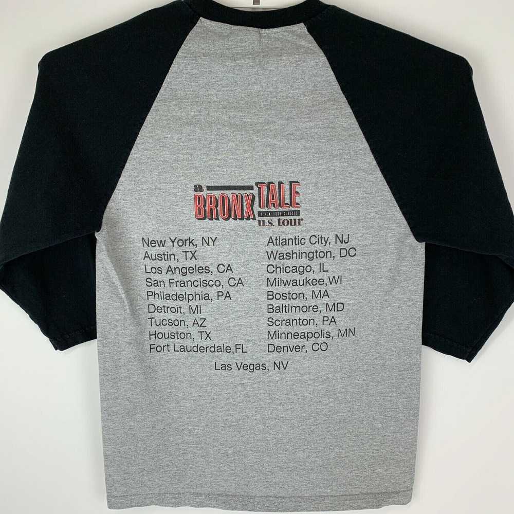 Anvil A Bronx Tale Tour Raglan T Shirt Small Musi… - image 2