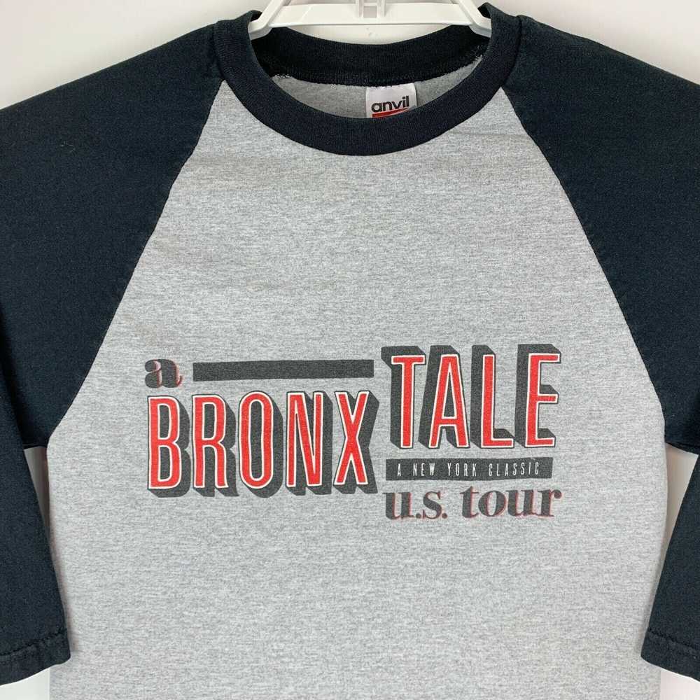 Anvil A Bronx Tale Tour Raglan T Shirt Small Musi… - image 3