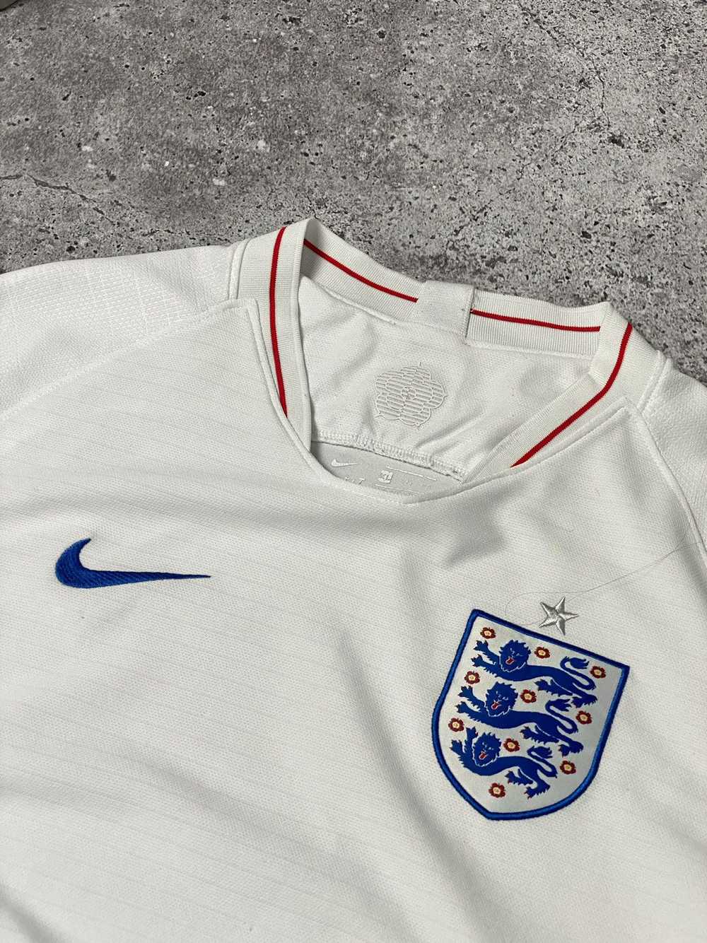 Nike × Soccer Jersey × Vintage Vintage Nike Engla… - image 2