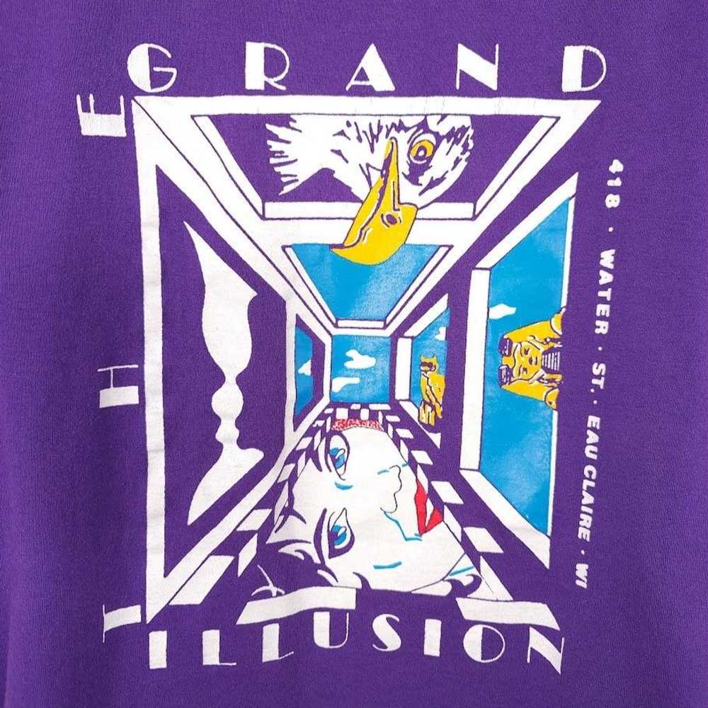 Vintage Vintage Grand Illusion T Shirt Mens Size … - image 4