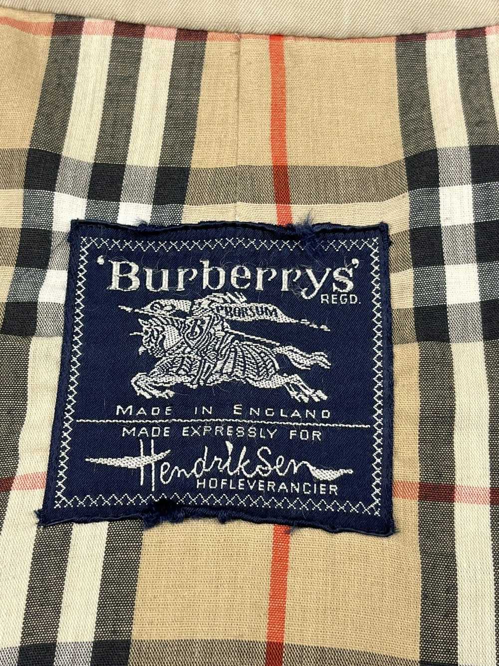 Burberry 90's Burberry's Vintage Nova Check Trenc… - image 5