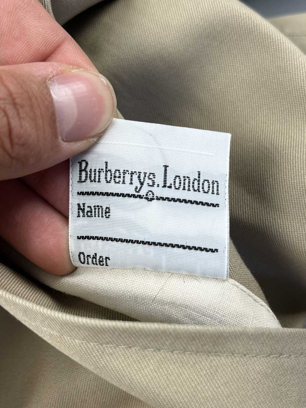 Burberry 90's Burberry's Vintage Nova Check Trenc… - image 9