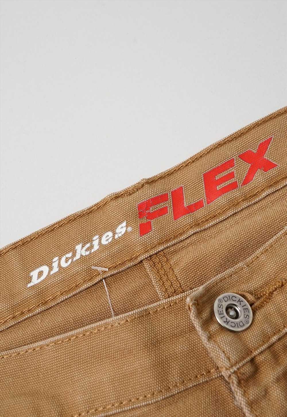 Vintage Dickies Flex Brown Double Knee Trousers M… - image 3