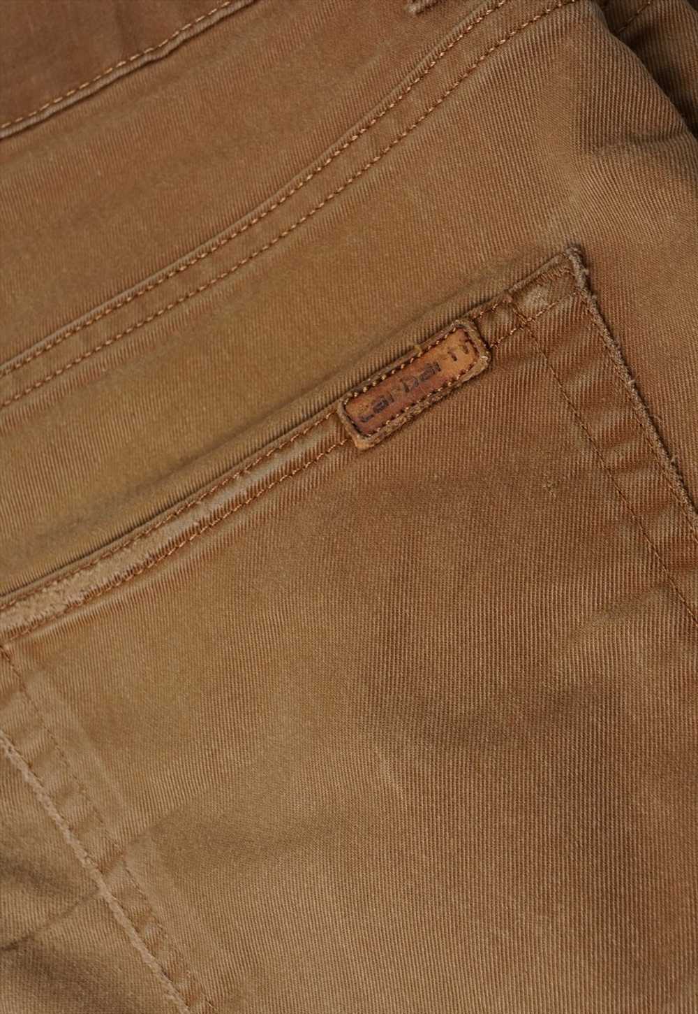 Vintage Carhartt Workwear Brown Trousers Mens - image 3