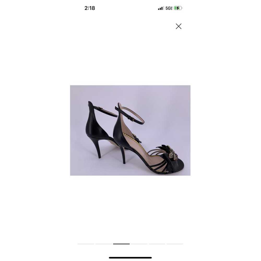 Gucci Leather sandal - image 4