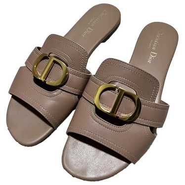 Dior Leather mules - image 1