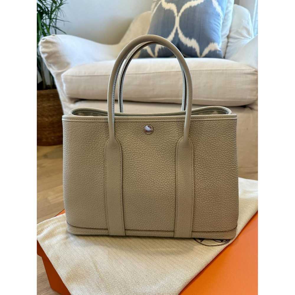 Hermès Garden Party leather tote - image 3