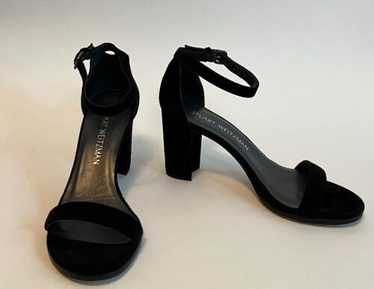 Stuart Weitzman Nearlynude Ankle Strap Sandals Hee