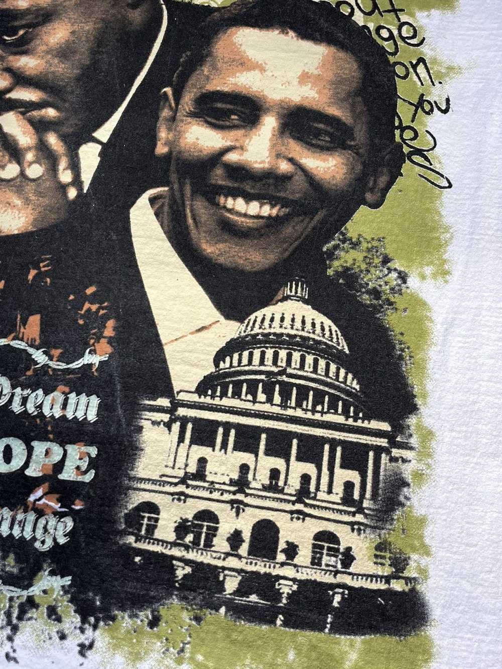 Art × Vintage Vintage 90’s Barack Obama & Martin … - image 5