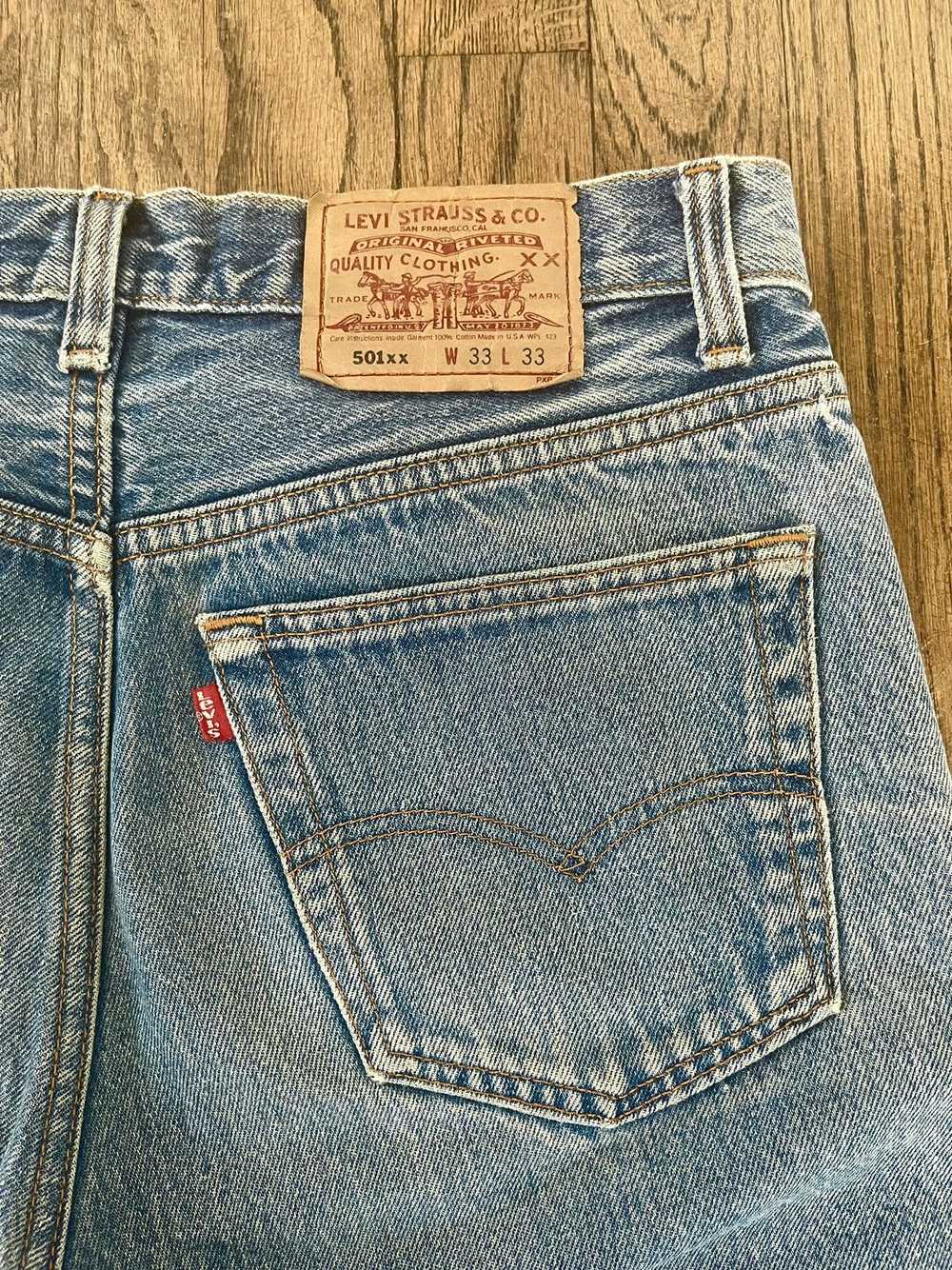 Levi's Vintage 1990s Made in USA 501s - image 7