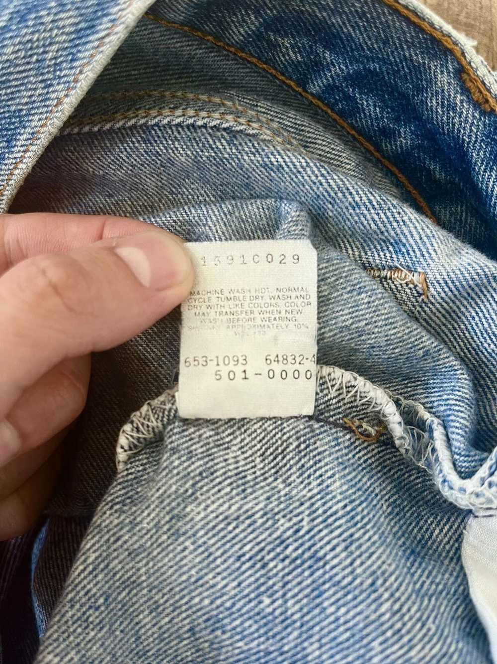 Levi's Vintage 1990s Made in USA 501s - image 9