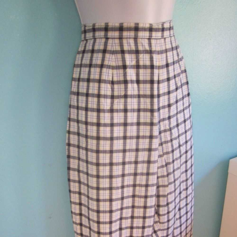 Vintage Vintage 1980's Womens Size 8 Plaid Summer… - image 4