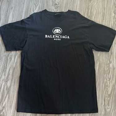 BALENCIAGA 22AW BB Logo1917Docking Tee Balenciaga BB Short