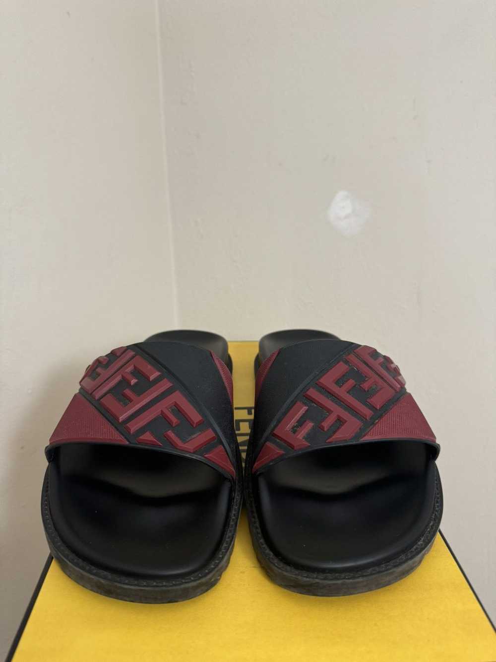 Fendi FENDI Sandals Red Black - image 2
