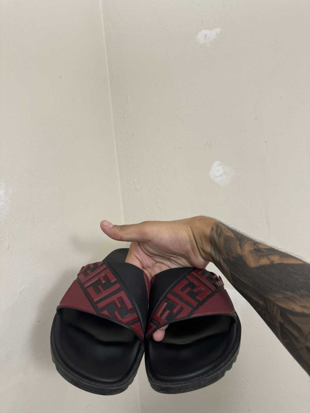 Fendi FENDI Sandals Red Black - image 3