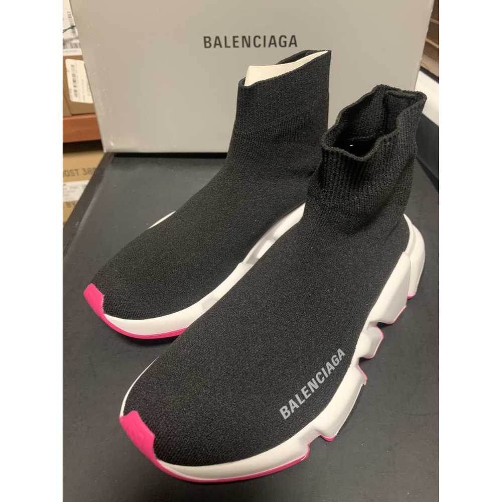 Balenciaga Speed cloth trainers - image 2