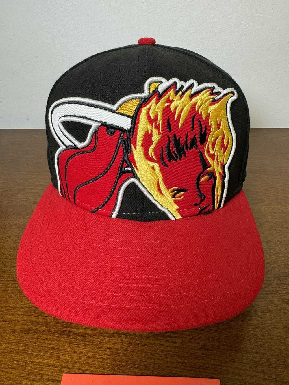 NBA × Warren Lotas Y2K Marvel Human Torch Miami H… - image 2