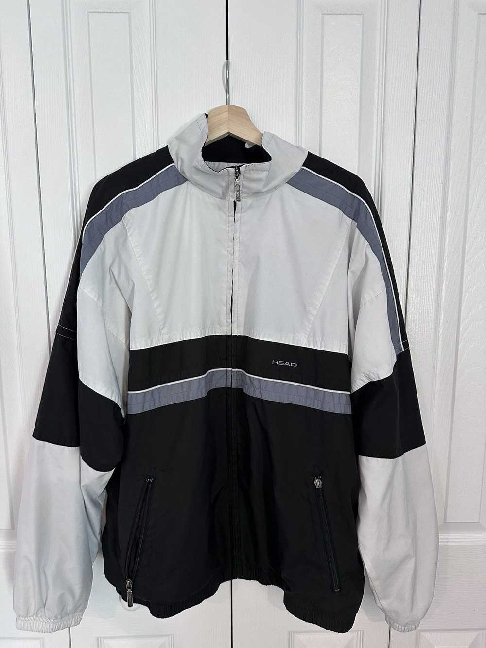 Vintage Vintage Head Windbreaker White/Black - image 4