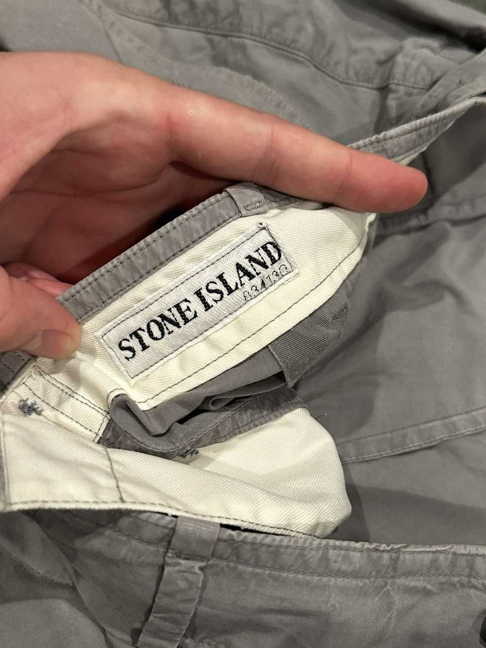 Stone Island Vintage Stone Island Light Grey Trou… - image 8