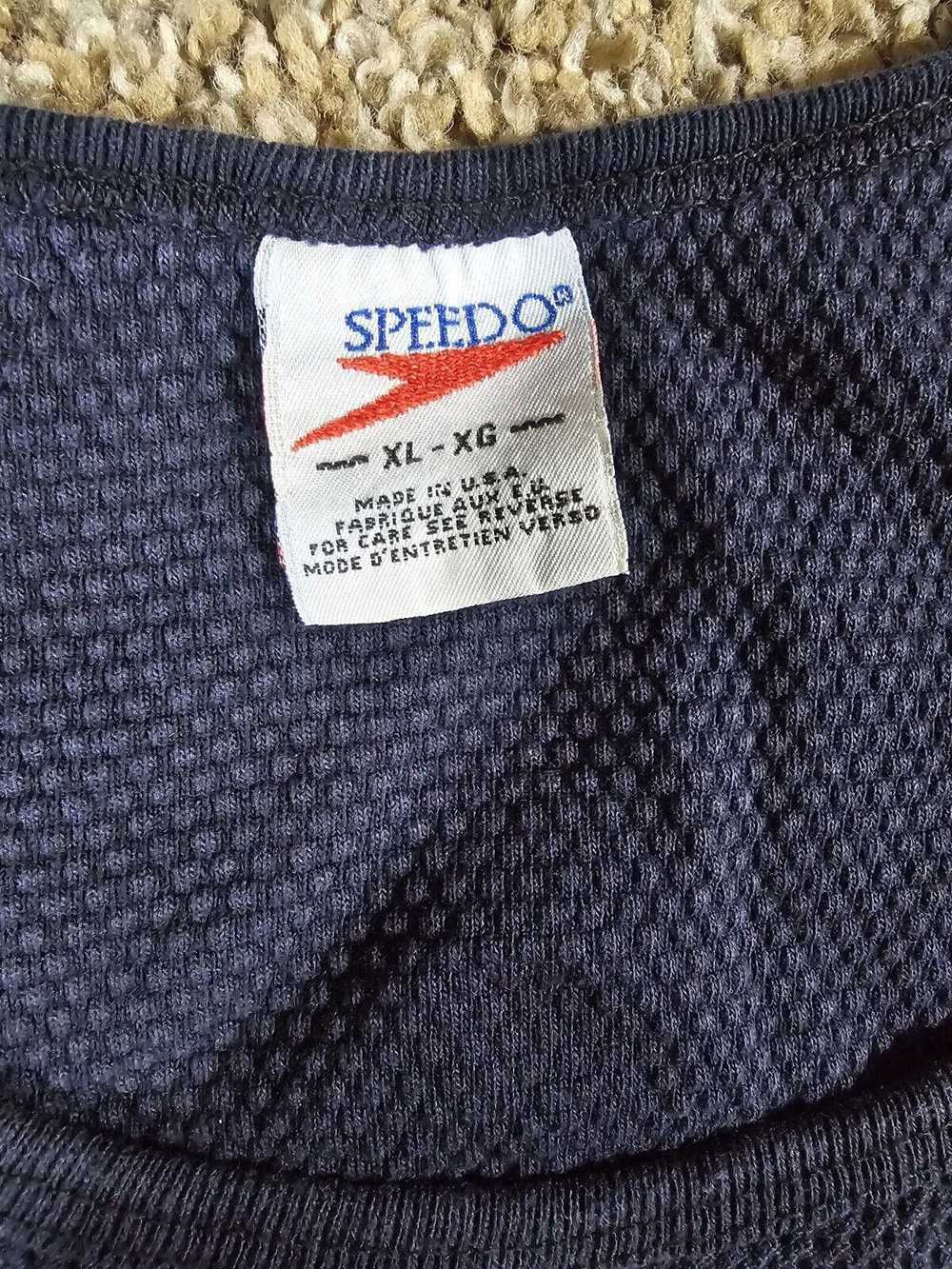 Speedo VINTAGE Speedo Men’s XL Blue Swimmer Tank … - image 3