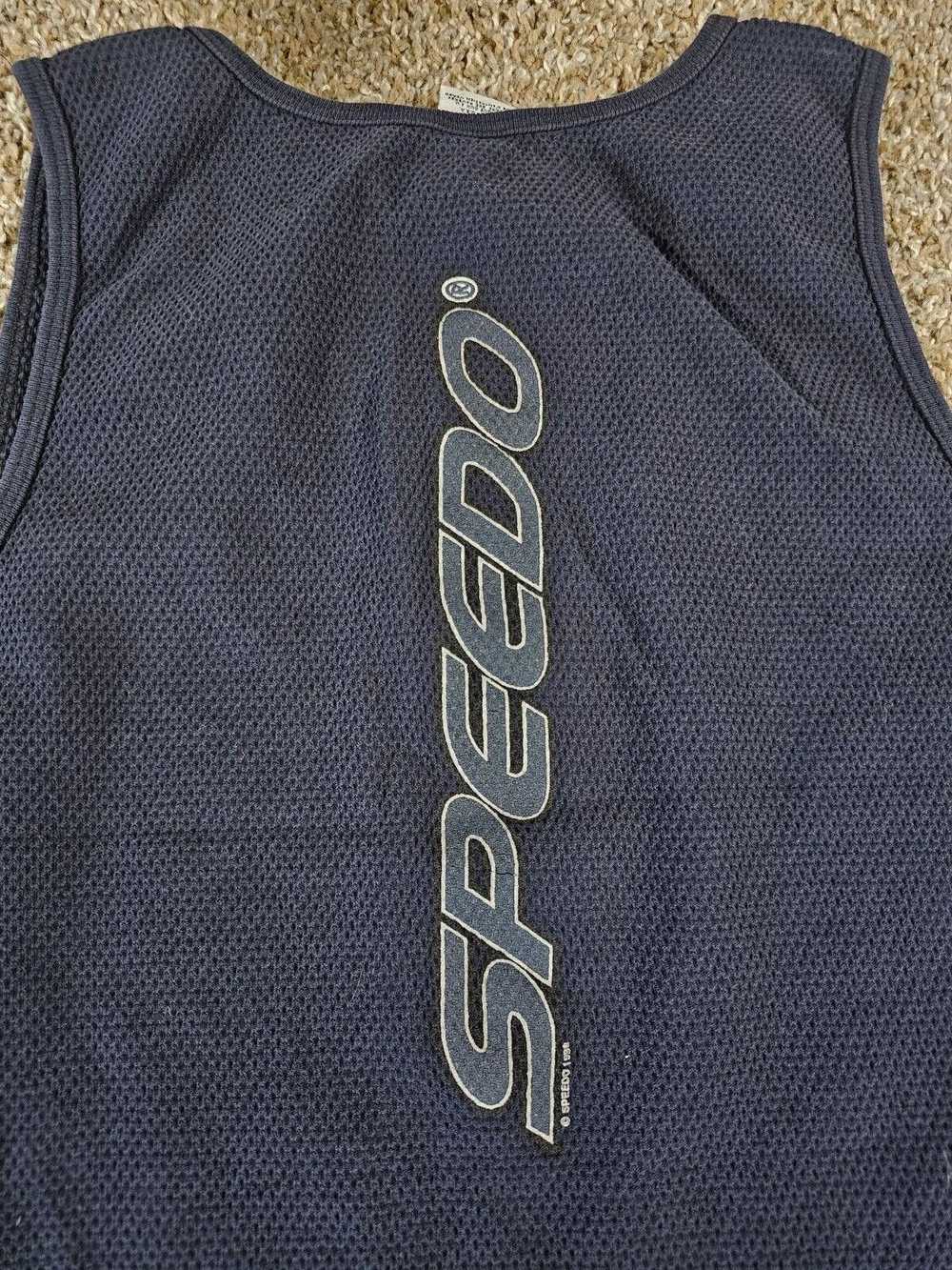 Speedo VINTAGE Speedo Men’s XL Blue Swimmer Tank … - image 8