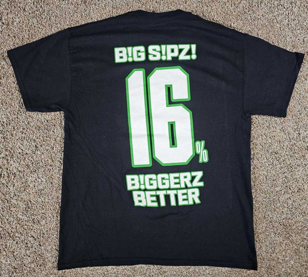 Gildan B!G S!PZ! biggerz better 16% tshirt Large - image 6