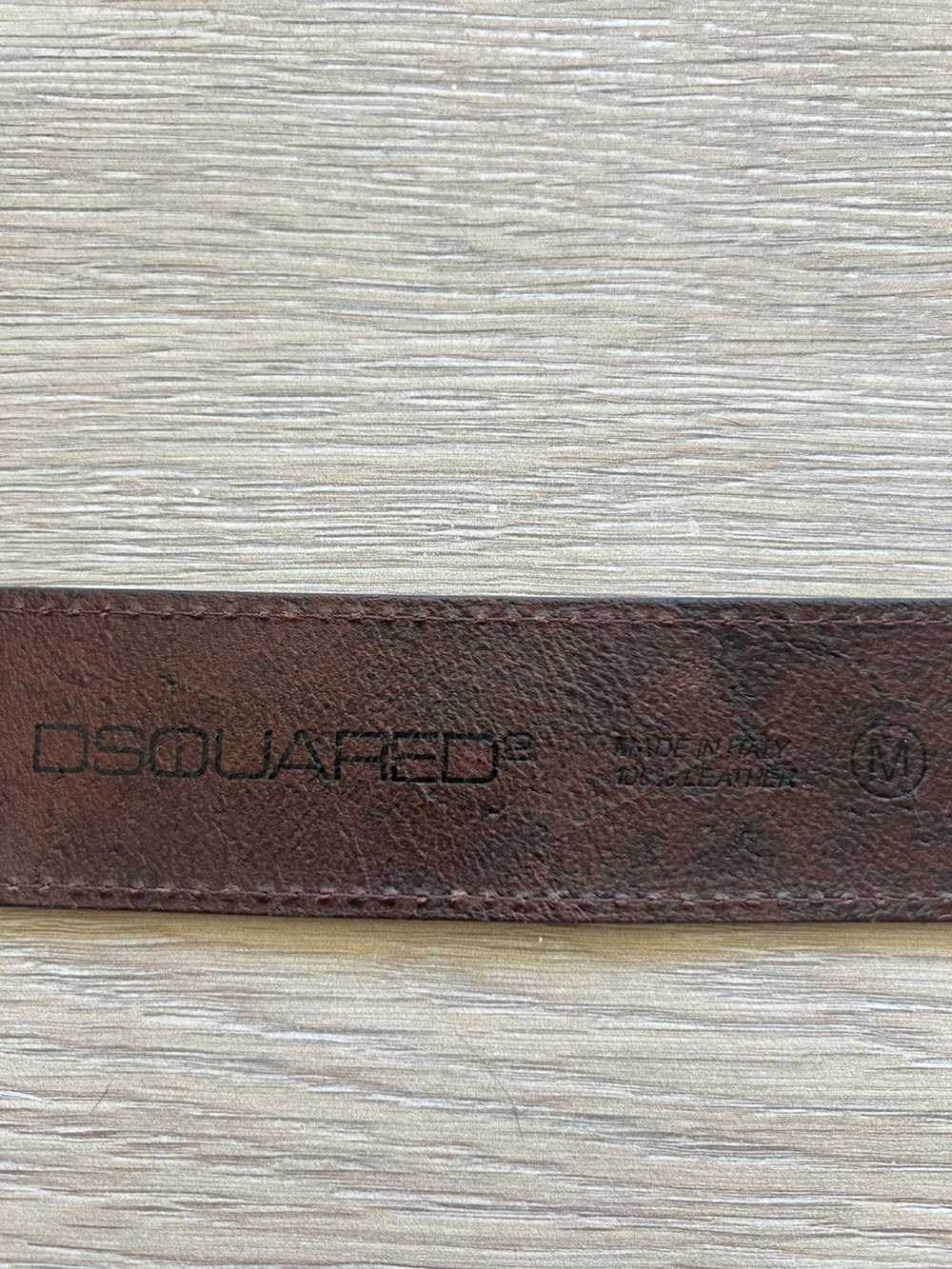 Dsquared2 Dsquared2 Speed Oil Leather Brown Belt - image 5