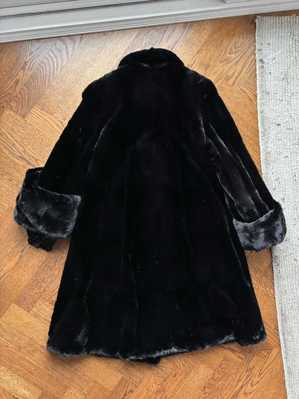 Mink Fur Coat × Raccoon Fur Sash × Vintage Vintag… - image 9