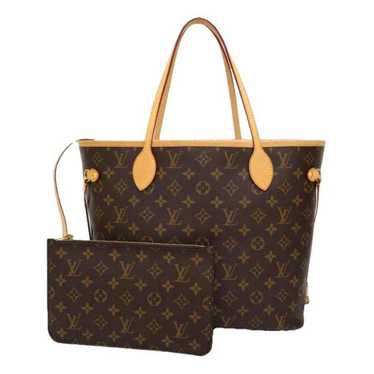 Louis Vuitton Neverfull leather handbag - image 1