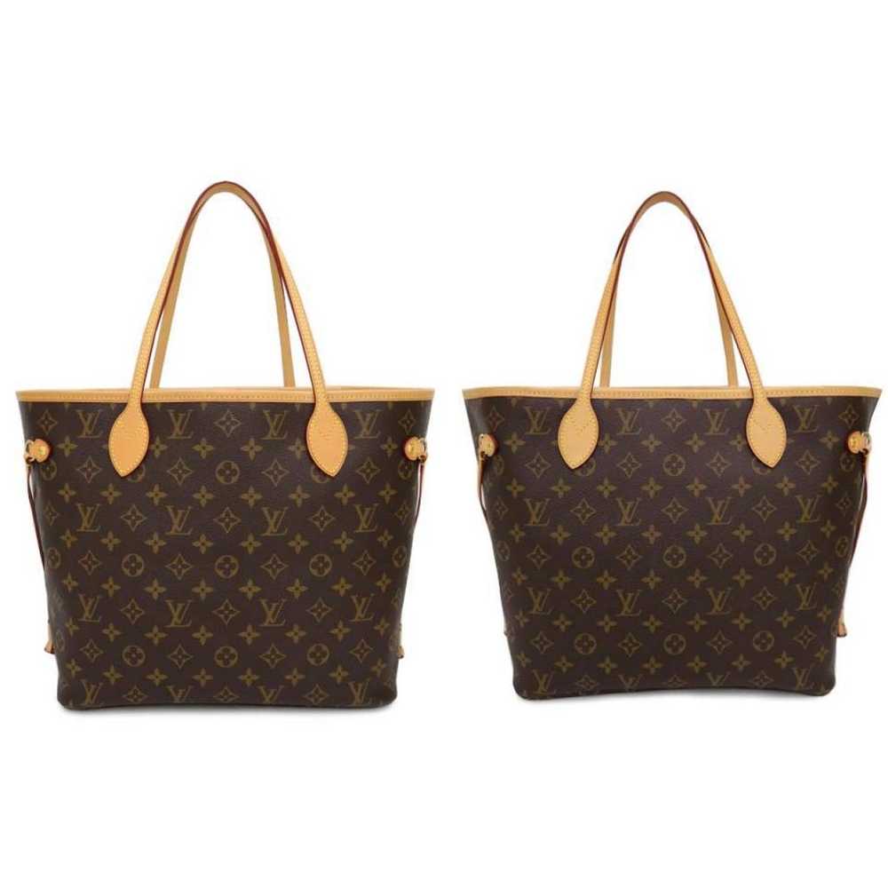 Louis Vuitton Neverfull leather handbag - image 2