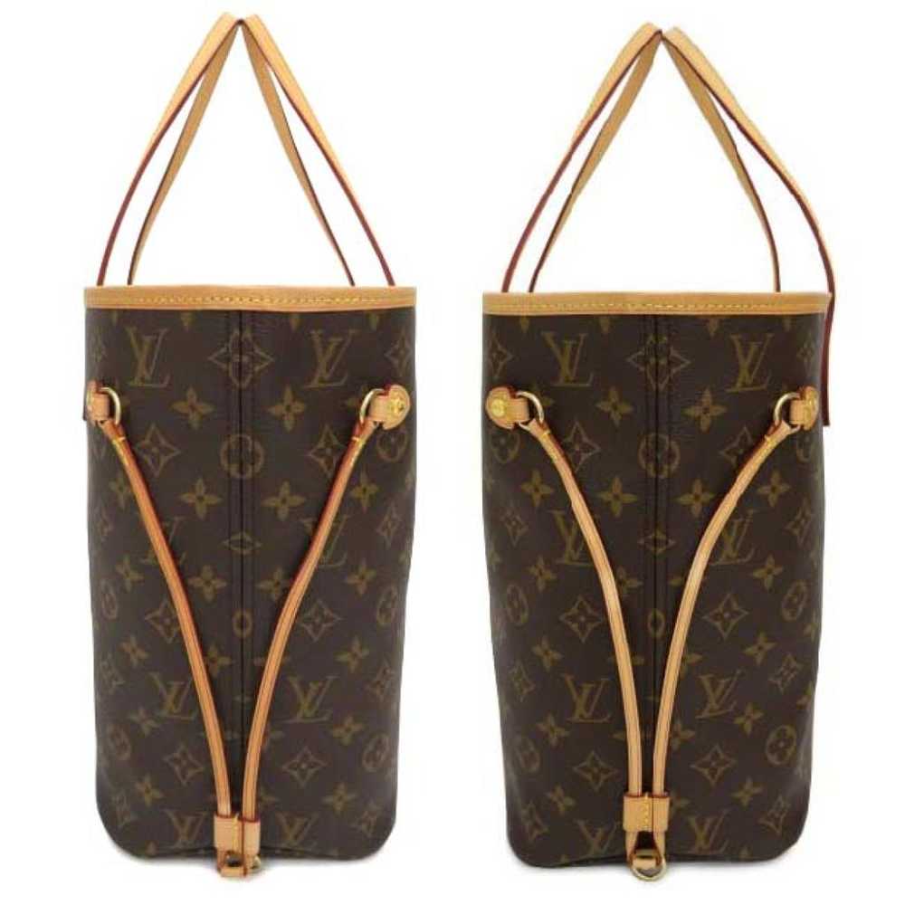 Louis Vuitton Neverfull leather handbag - image 3