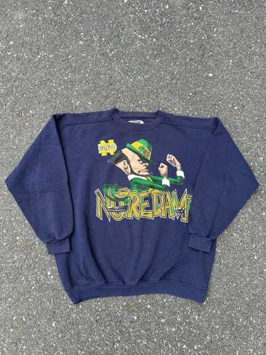 Vintage Vintage Notre Dame Irish Crewneck Sweatshi