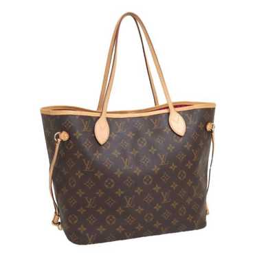 Louis Vuitton Neverfull leather handbag - image 1