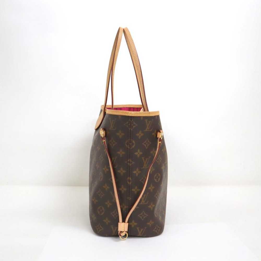 Louis Vuitton Neverfull leather handbag - image 2