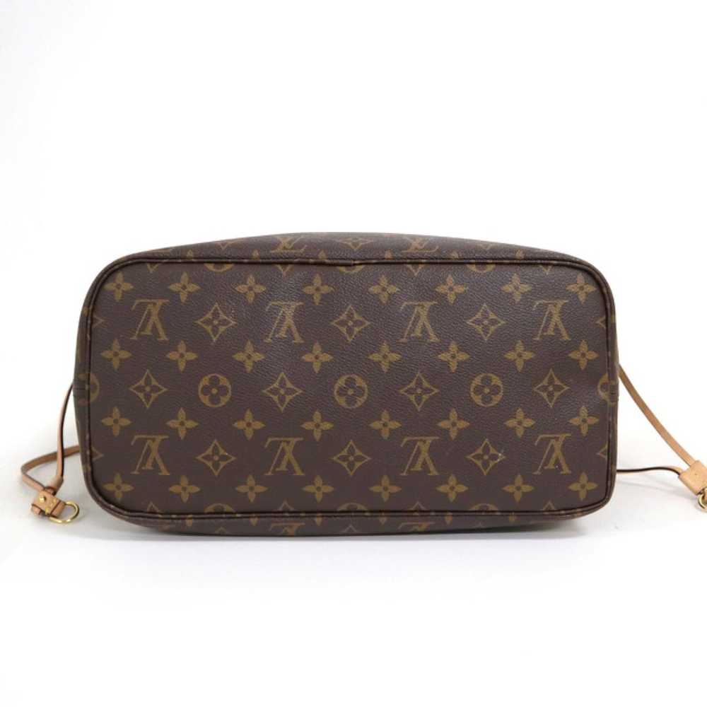 Louis Vuitton Neverfull leather handbag - image 3