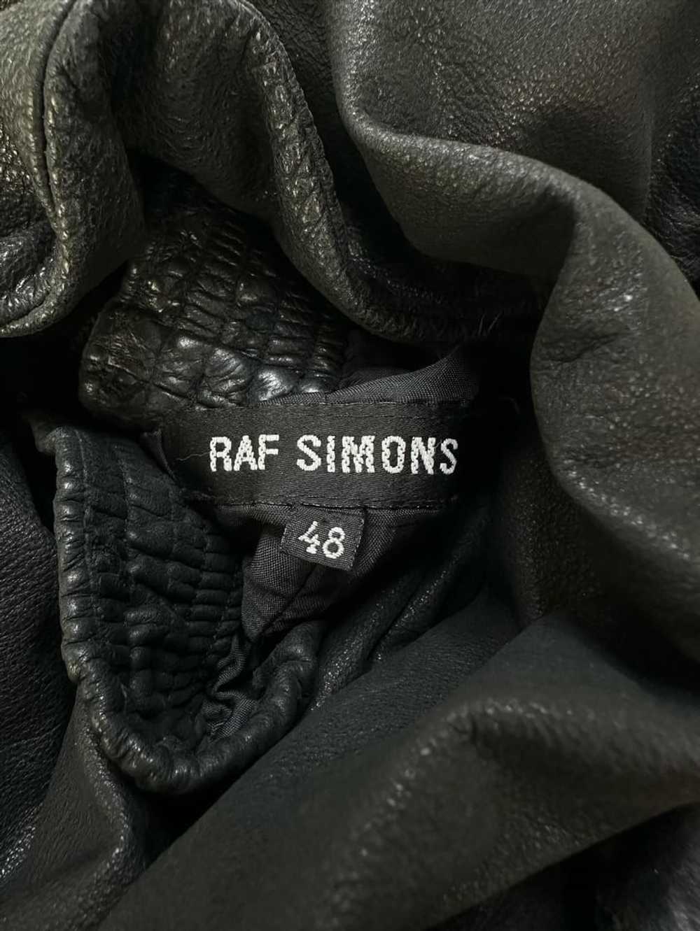 Raf Simons Raf Simons SS1999 Leather Sweats - image 3