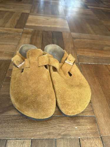 Birkenstock Boston Soft Footbed Suede Leather