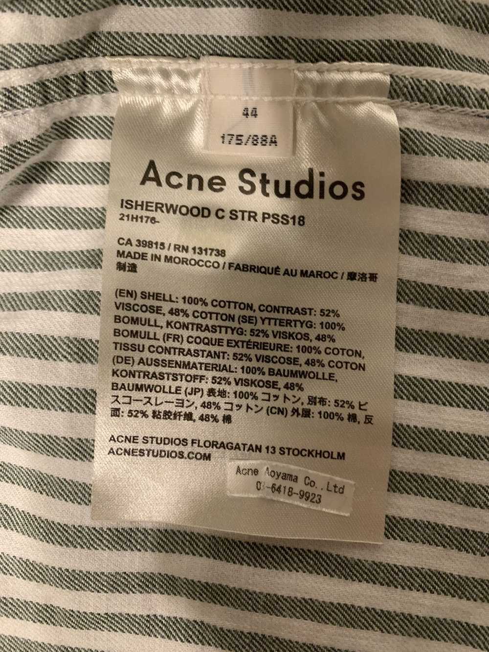 Acne Studios Acne SS18 Isherwood Shirt - image 4