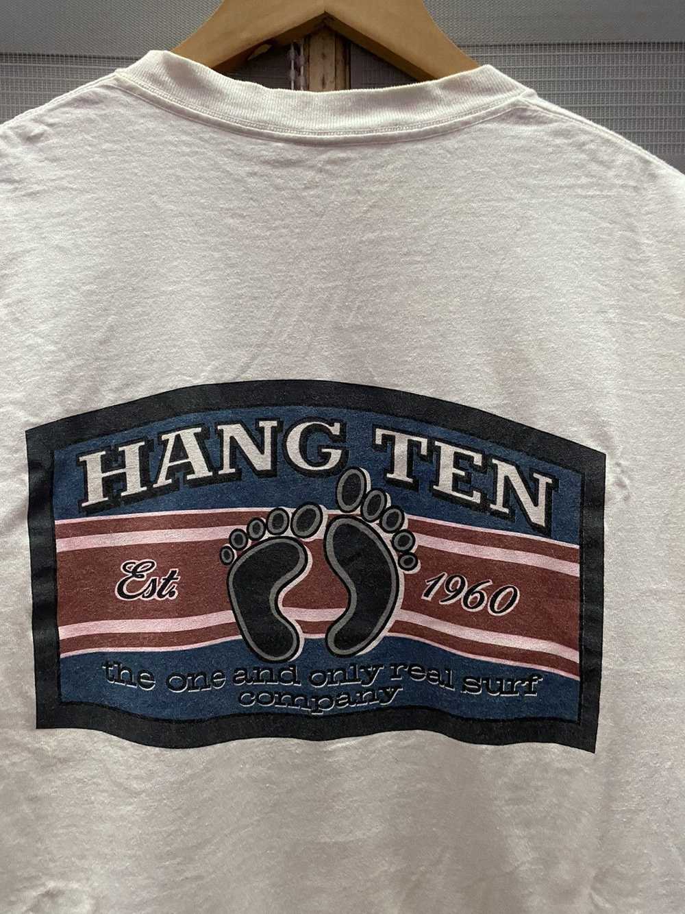 Hang Ten × Vintage Vintage 90s Hang Ten Graphic S… - image 2