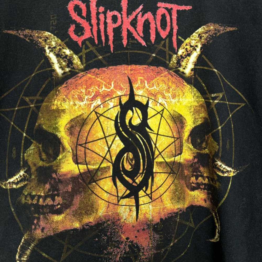 Band Tees × Slipknot × Vintage Vintage 2003 Slipk… - image 5