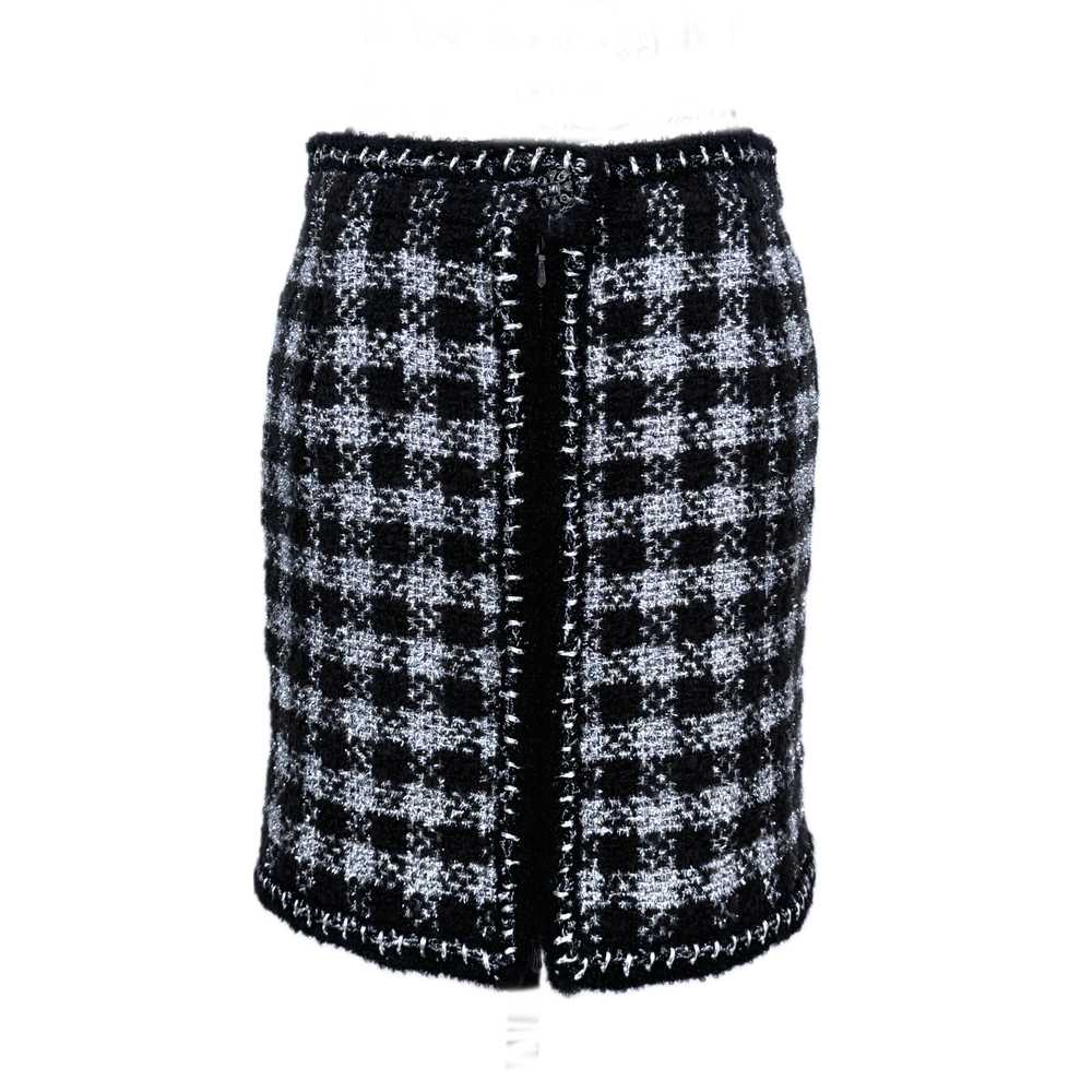 Product Details Black Shimmer Tweed Skirt - image 1