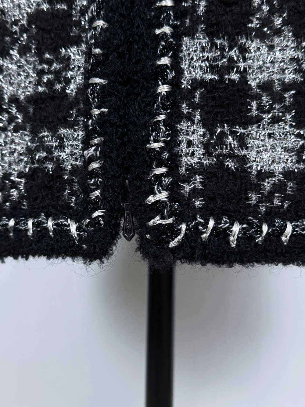 Product Details Black Shimmer Tweed Skirt - image 4