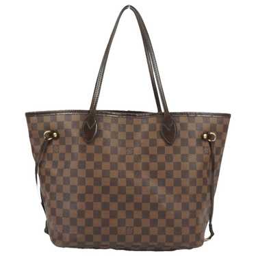 Louis Vuitton Neverfull leather handbag - image 1