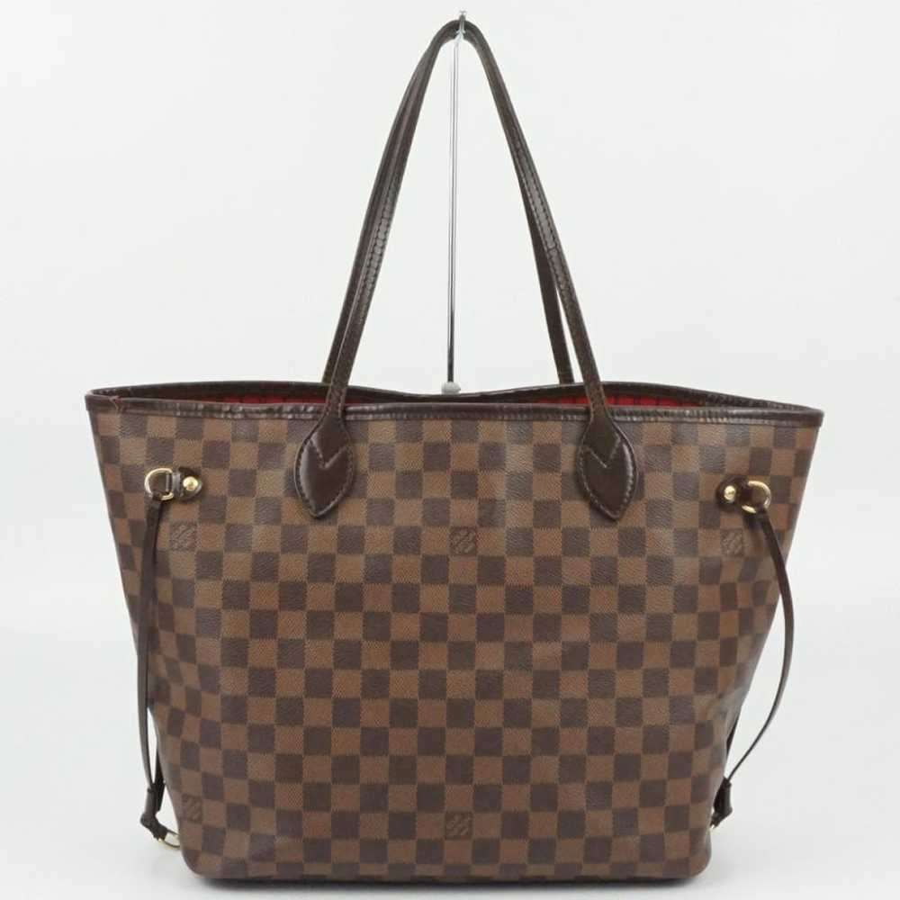 Louis Vuitton Neverfull leather handbag - image 2