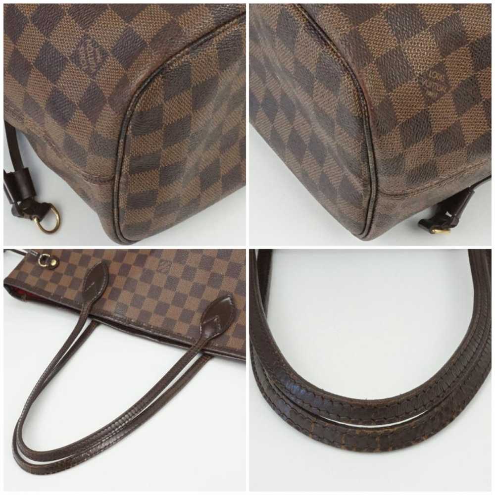 Louis Vuitton Neverfull leather handbag - image 4