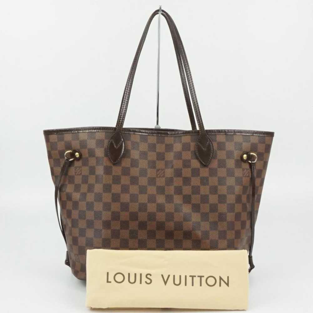 Louis Vuitton Neverfull leather handbag - image 7