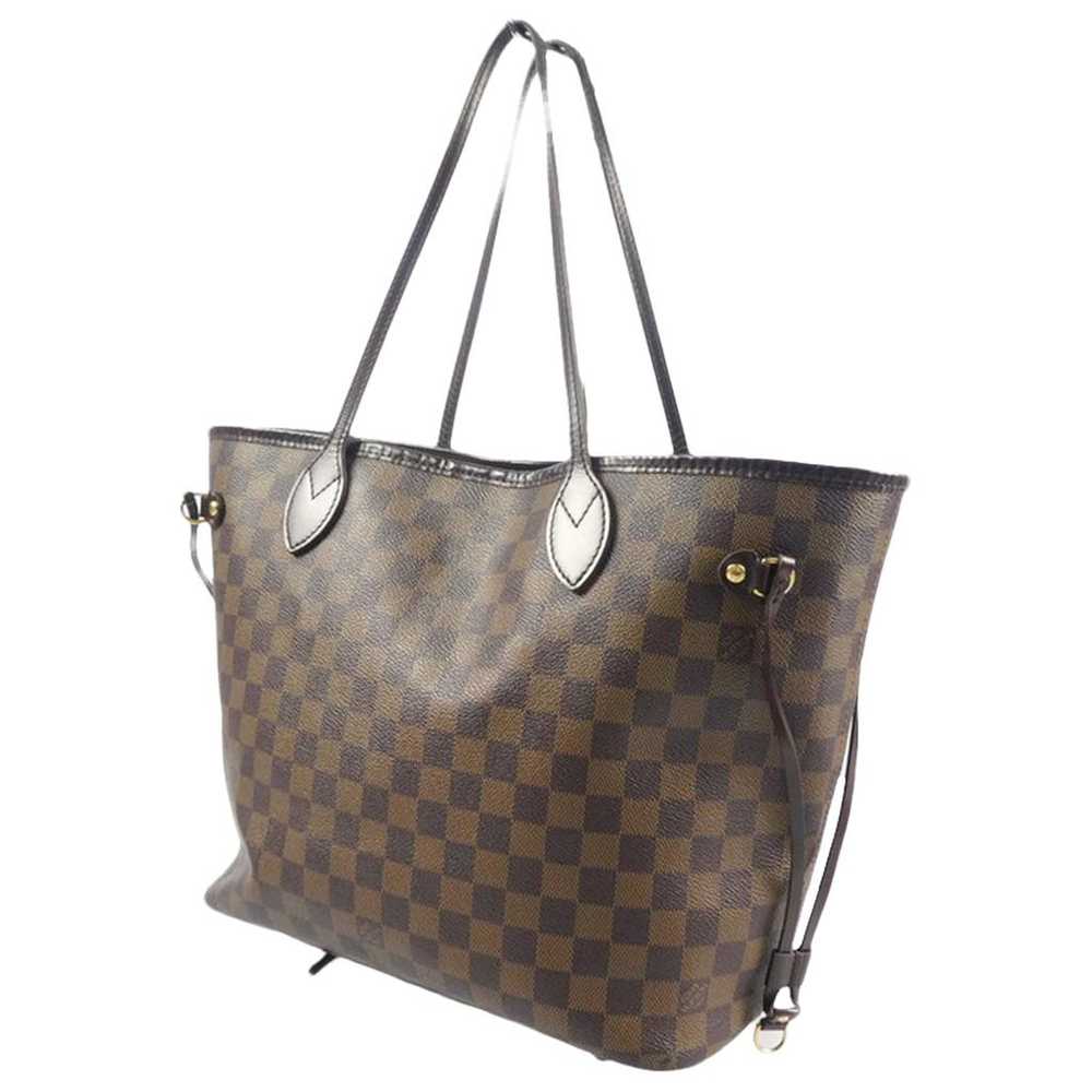 Louis Vuitton Neverfull leather handbag - image 1