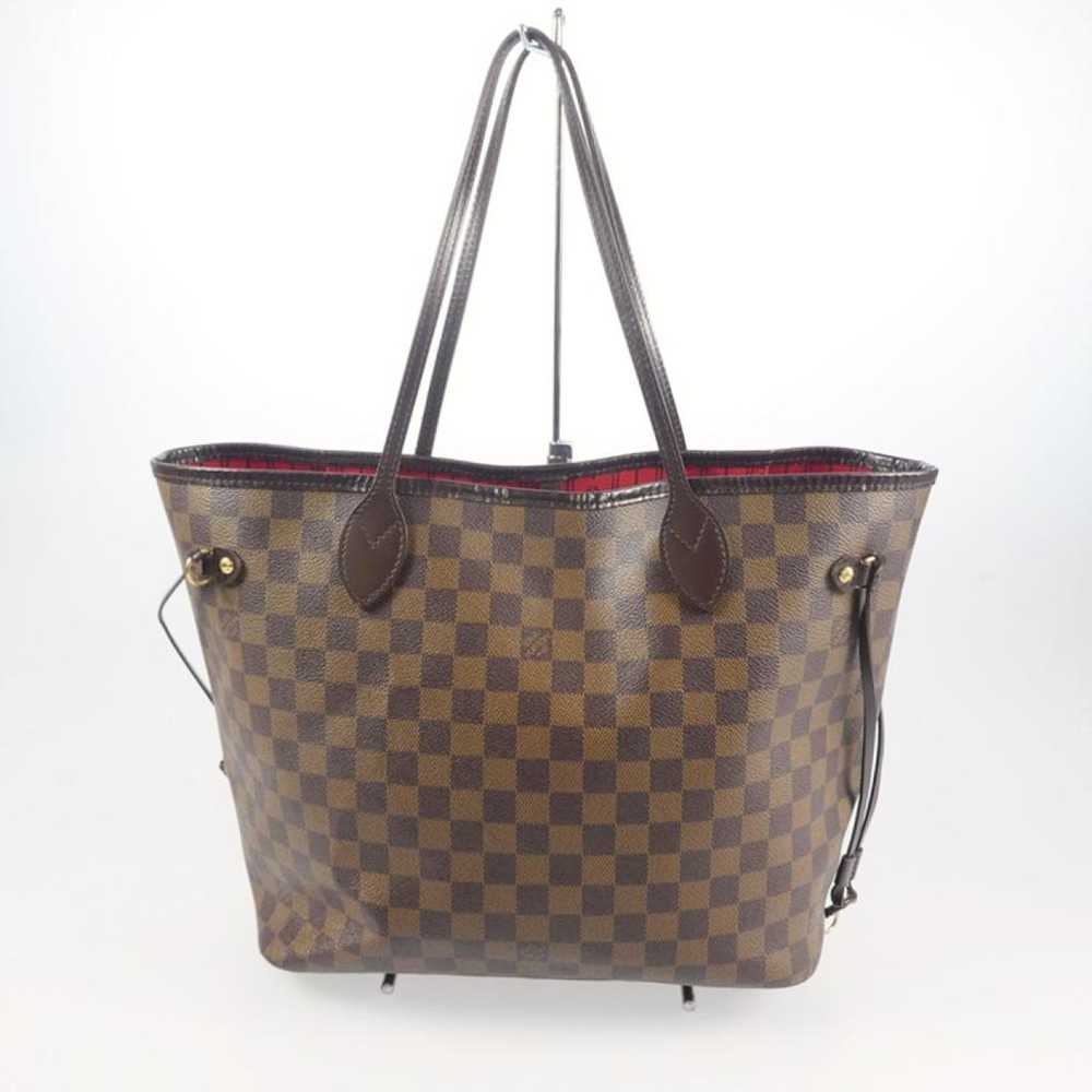 Louis Vuitton Neverfull leather handbag - image 2