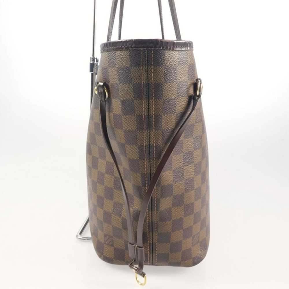 Louis Vuitton Neverfull leather handbag - image 4