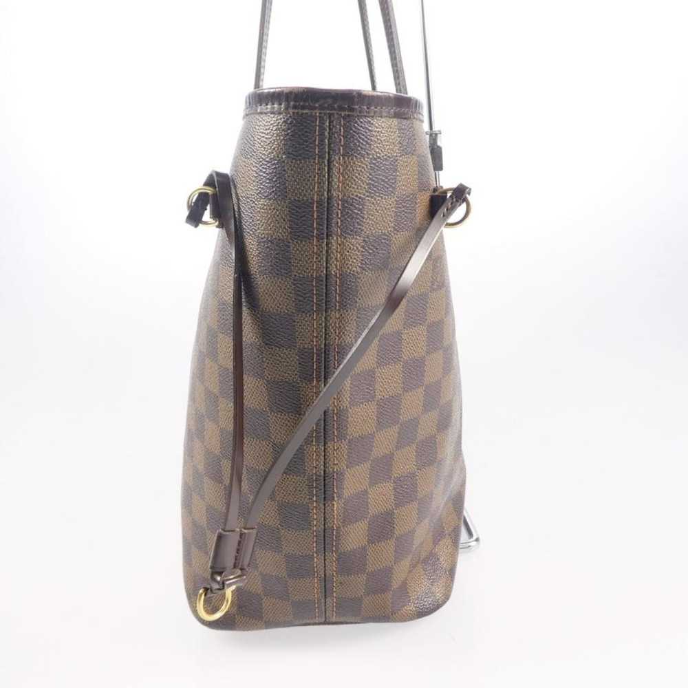 Louis Vuitton Neverfull leather handbag - image 5